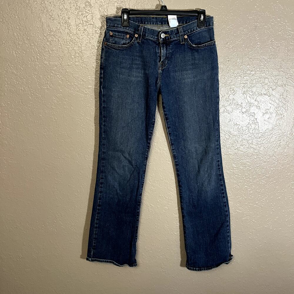 Lucky Brand Dungaree jeans mid rise flare size 8/29
